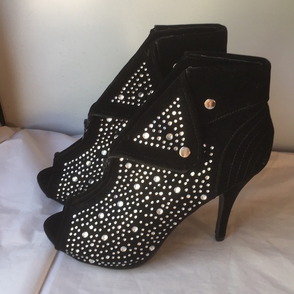 Studded high heels